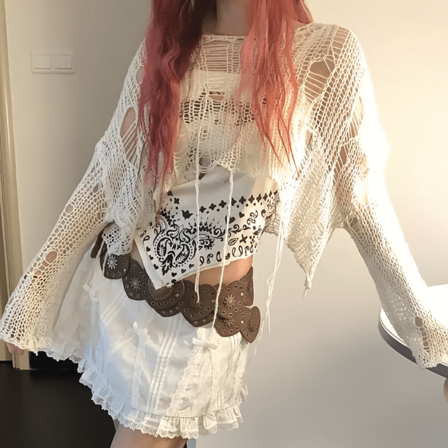 Top Couderc Longo Branco VIEUX OFICIAL