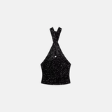 Top Fregeau Curto Preto VIEUX OFICIAL