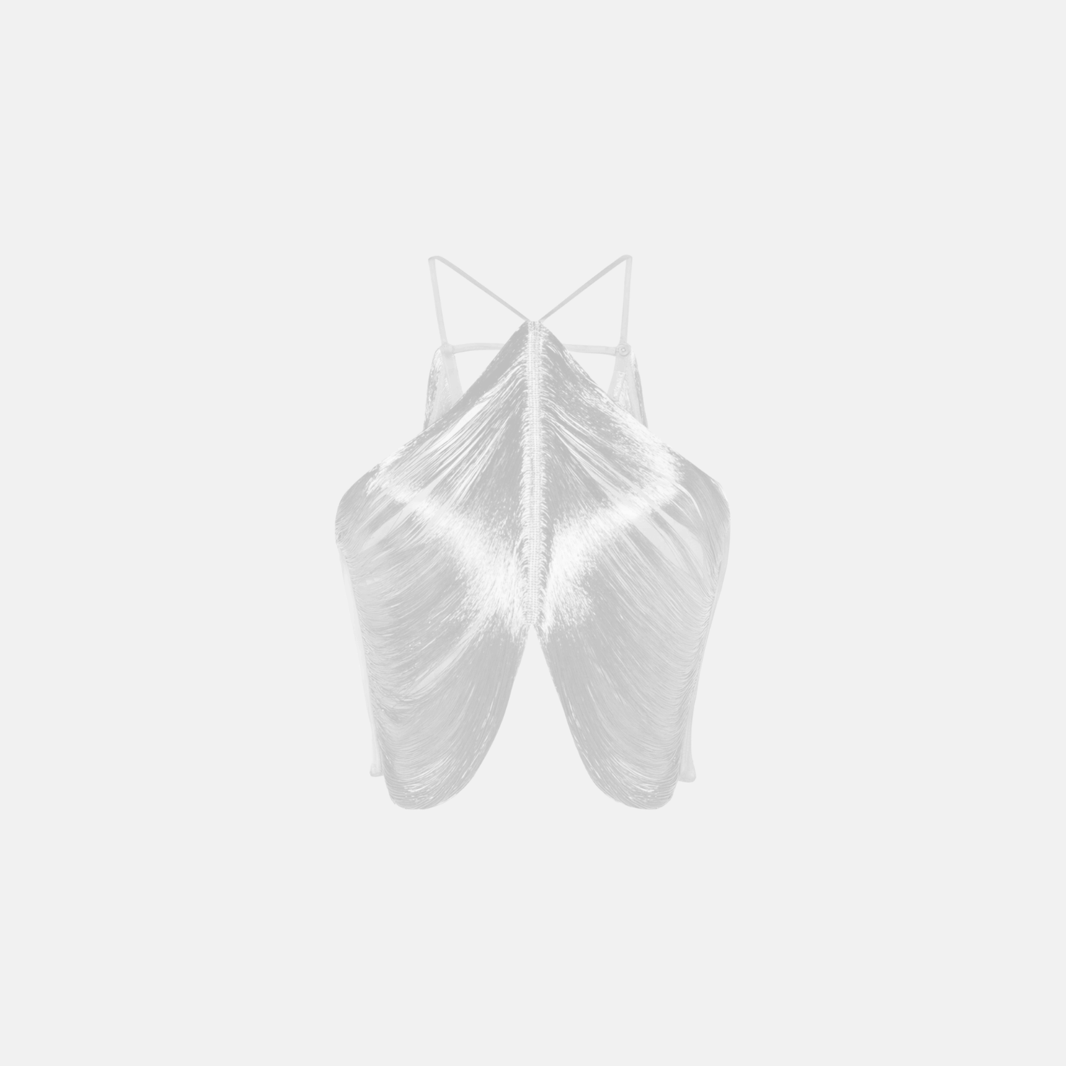 Top Perrot com Franjas Branco 1VIEUX OFICIAL