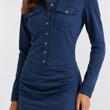 Conjunto de camurça VIEUX saia longa e camisa Quimera VIEUX OFICIAL