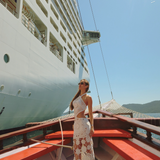 Vestido Longo de Crochê com Recortes – Planchon