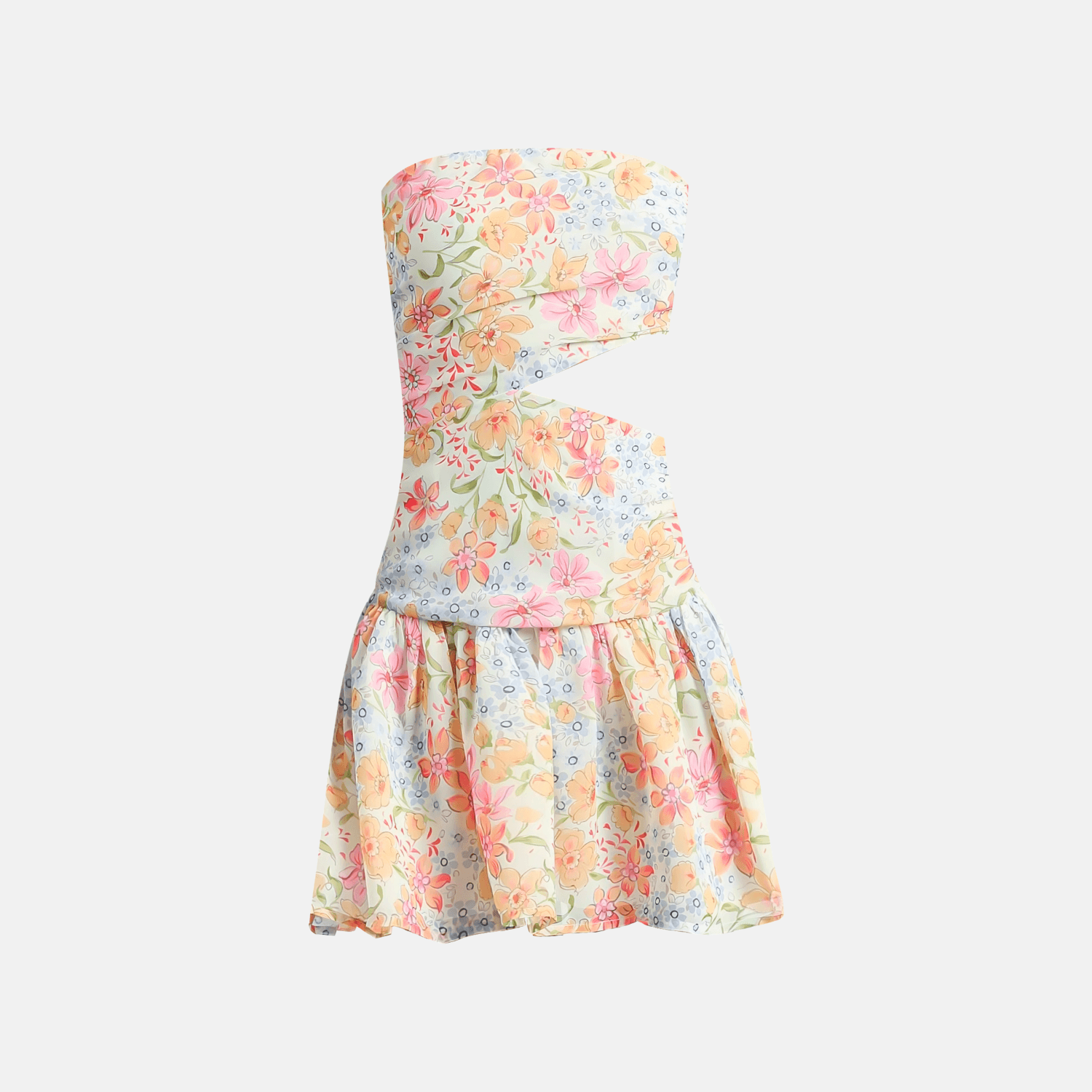 Vestido Beaufay Curto Floral VIEUX OFICIAL