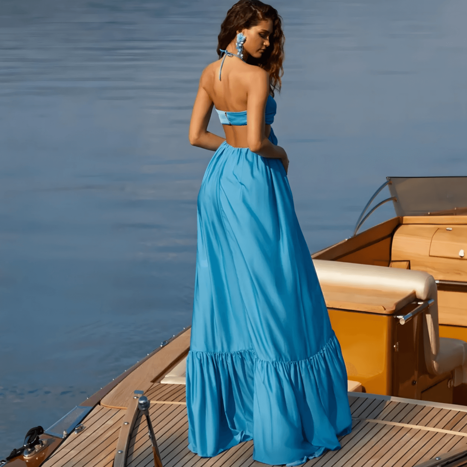 Vestido Bertin Longo 3 VIEUX OFICIAL