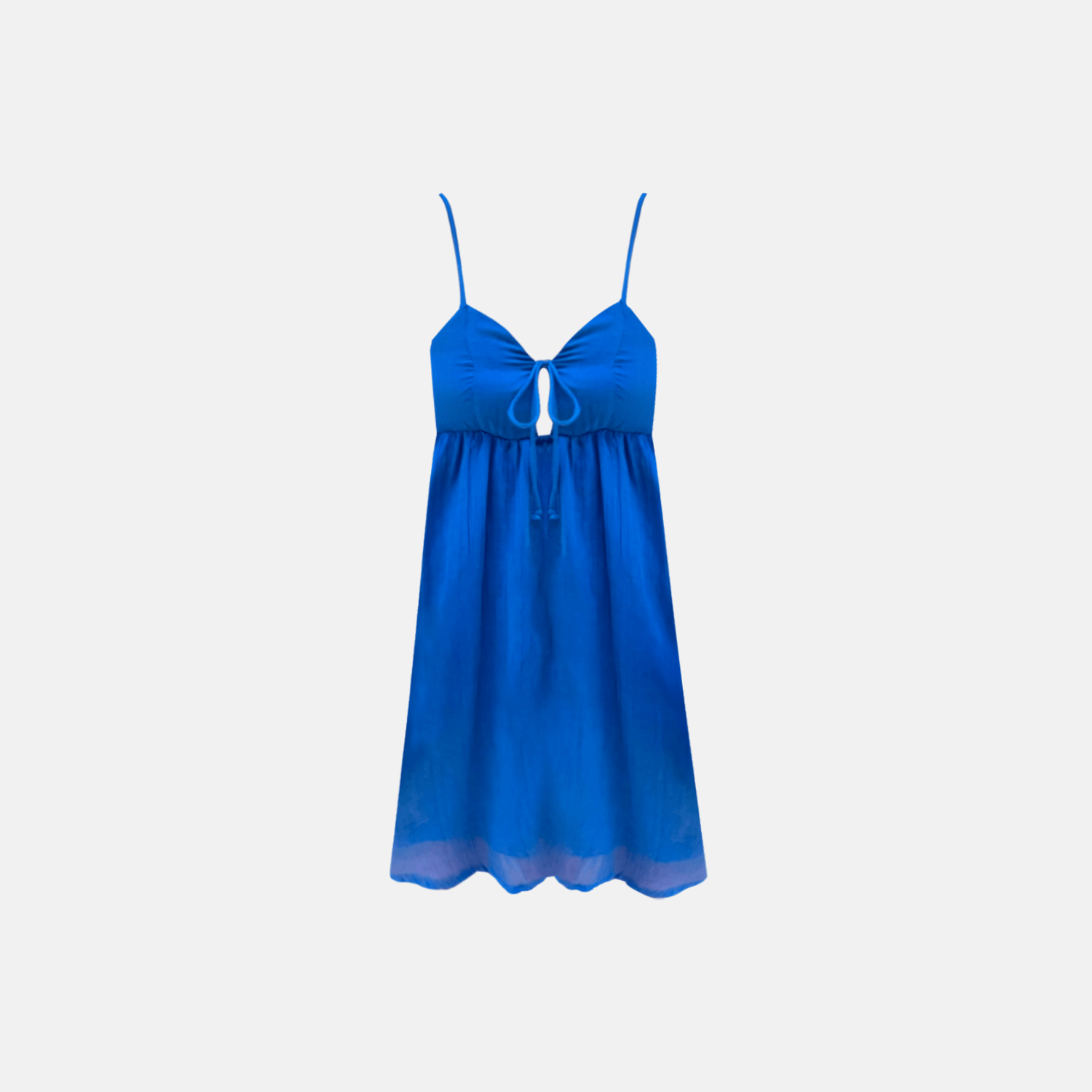 Vestido Bluzie Curto Azul VIEUX OFICIAL