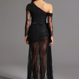 Vestido Cherie Longo Preto VIEUX OFICIAL