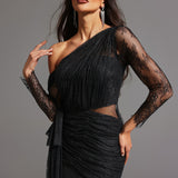 Vestido Cherie Longo Preto VIEUX OFICIAL