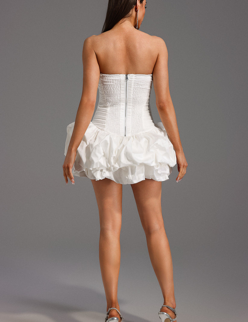Vestido Etoile Branco Curto VIEUX OFICIAL