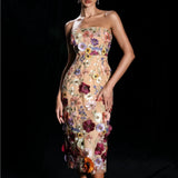 Vestido Favre Curto Floral VIEUX OFICIAL