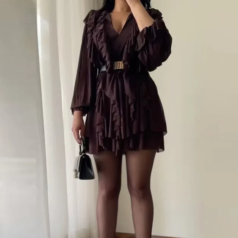 Vestido Folie Curto Preto VIEUX OFICIAL