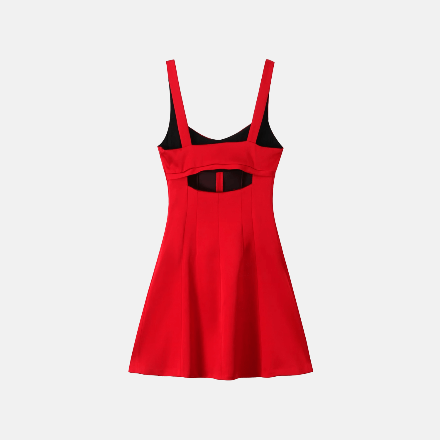 Vestido Grenier Vermelho Curto VIEUX OFICIAL