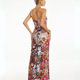 Vestido Longo Bordado Floral – Chartier - VIEUX OFICIAL