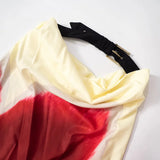Vestido Longo Estampado Tomara que Caia em Seda com Caimento Fluido – Belleville - VIEUX OFICIAL