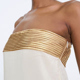 Vestido Longo Tomara que Caia com Estampa Abstrata – Tarsila
