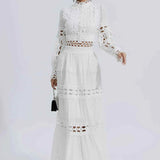 Vestido Longo em Laise – Colette - VIEUX OFICIAL