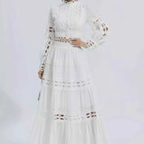 Vestido Longo em Laise – Colette - VIEUX OFICIAL
