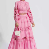 Vestido Longo em Laise – Colette - VIEUX OFICIAL