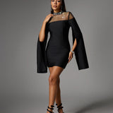 Vestido Noir Élégance Preto VIEUX OFICIAL