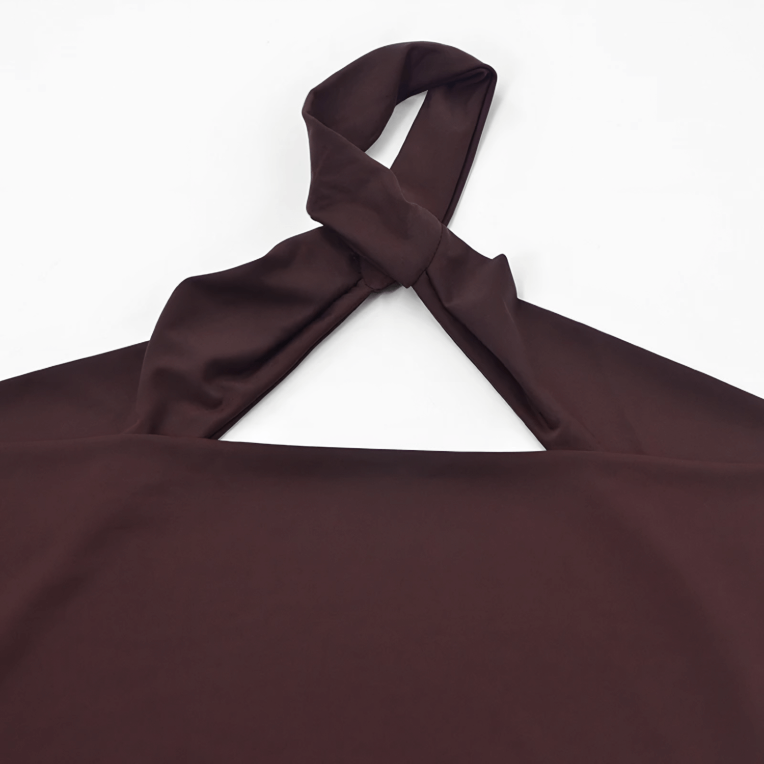 Vestido Pagano Curto Marrom VIEUX OFICIAL