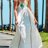 Vestido ⁠Palmier Maxi VIEUX OFICIAL