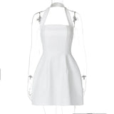 Vestido Parisien Branco Curto VIEUX OFICIAL