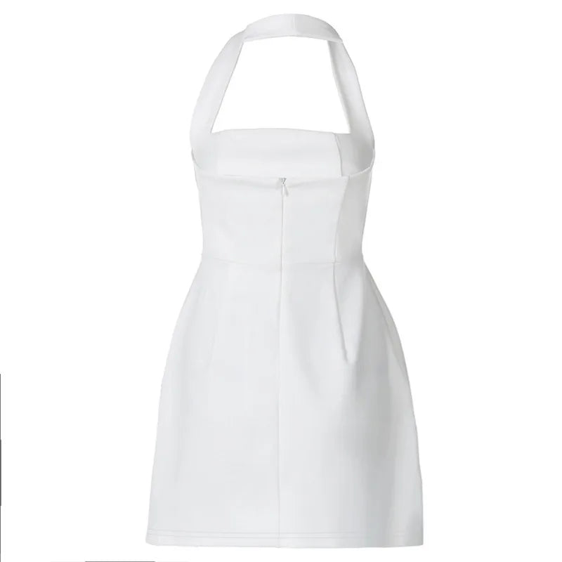 Vestido Parisien Branco Curto VIEUX OFICIAL