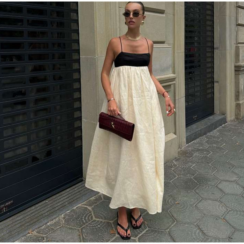 Vestido Poulard Longo Branco VIEUX OFICIAL