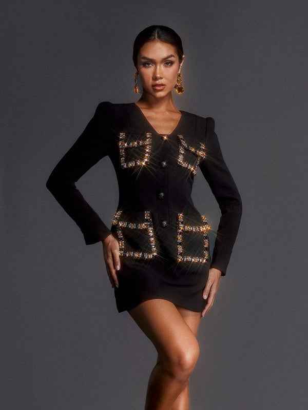 Vestido Relais Curto Preto VIEUX OFICIAL VIEUX OFICIAL