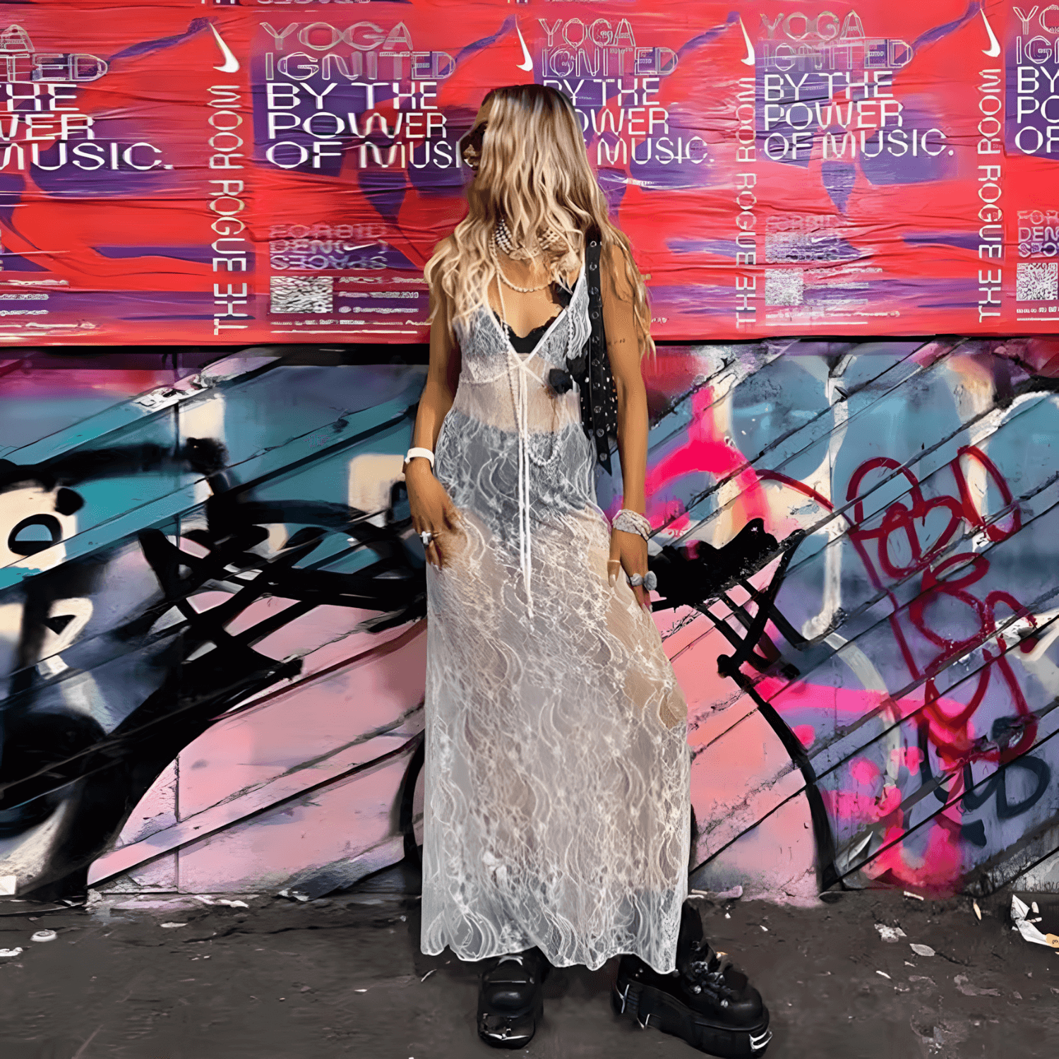 Vestido Roune Longo VIEUX OFICIAL
