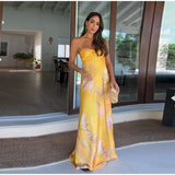 Vestido Serre Longo Amarelo VIEUX OFICIAL