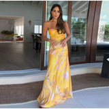 Vestido Serre Longo Amarelo VIEUX OFICIAL