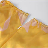Vestido Serre Longo Amarelo VIEUX OFICIAL