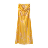 Vestido Serre Longo Amarelo VIEUX OFICIAL
