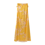Vestido Serre Longo Amarelo VIEUX OFICIAL
