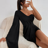 Vestido Shoulder Strap Curto VIEUX OFICIAL