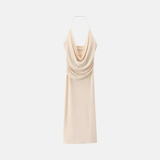 Vestido Skin Longo Bege VIEUX OFICIAL