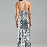 Vestido Tanguy Longo Prata VIEUX OFICIAL