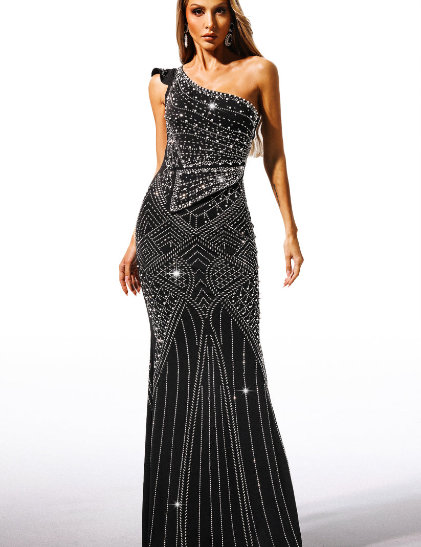 Vestido Zinc Longo Preto VIEUX OFICIAL