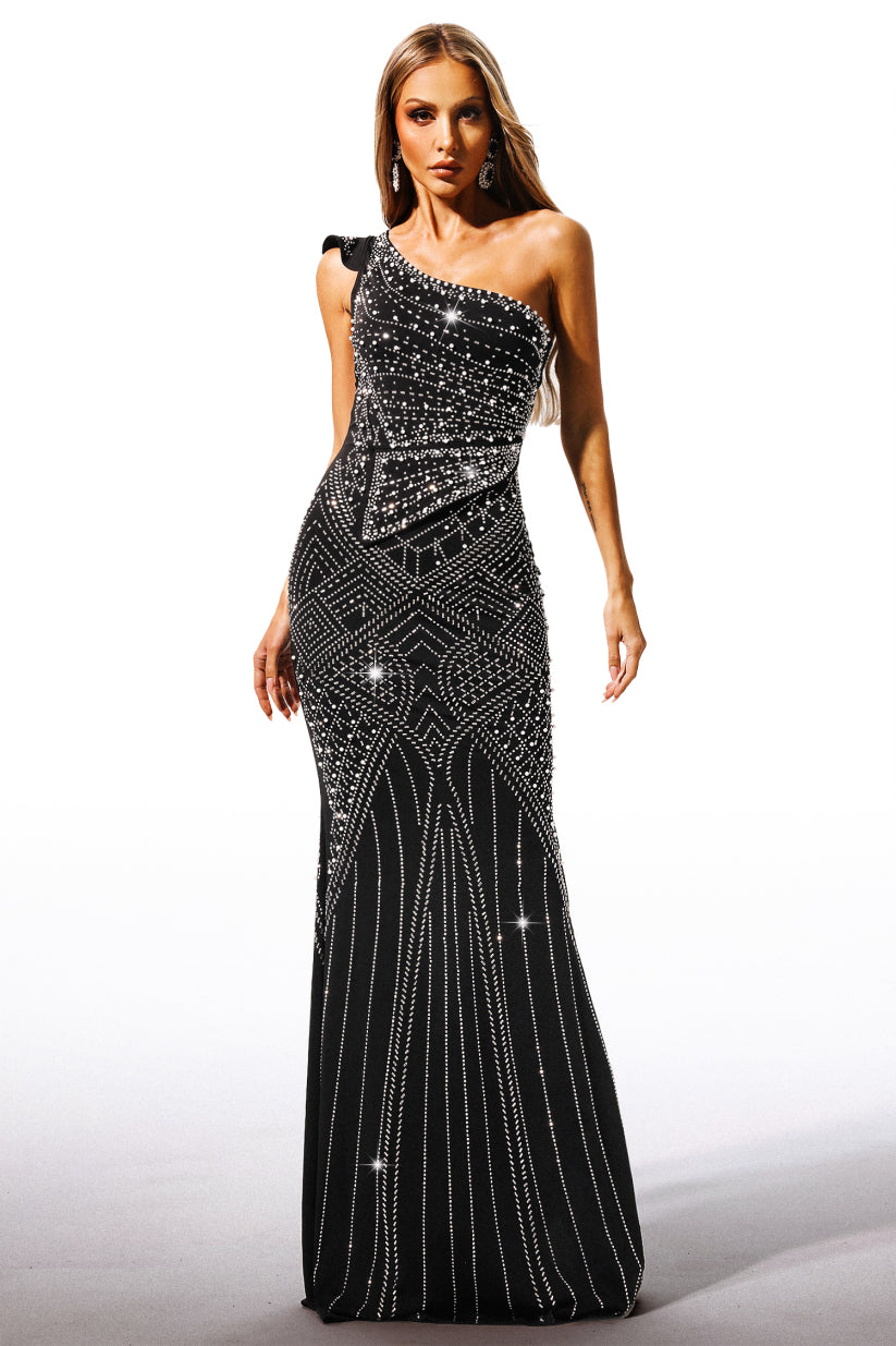 Vestido Zinc Longo Preto VIEUX OFICIAL