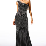 Vestido Zinc Longo Preto VIEUX OFICIAL