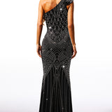 Vestido Zinc Longo Preto VIEUX OFICIAL