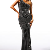 Vestido Zinc Longo Preto VIEUX OFICIAL