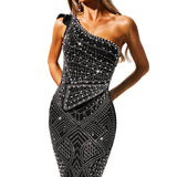 Vestido Zinc Longo Preto VIEUX OFICIAL