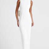 Vestido de Festa Longo Sereia com Laço e Pérolas – Étoile VIEUX OFICIAL