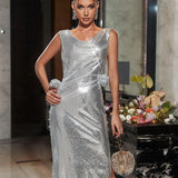 Vestido longo Regnier 