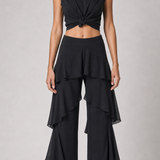 Conjunto feminino Garance preto - frente