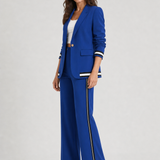 Conjunto Milão azul – vista lateral