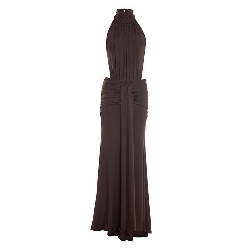 Detalhe vestido longo Noémie VIEUX