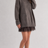 Conjunto feminino Suéter e Vestido com Renda – Apolline | VIEUX imagem 3