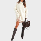 Conjunto feminino Apolline com suéter e vestido – imagem original 13