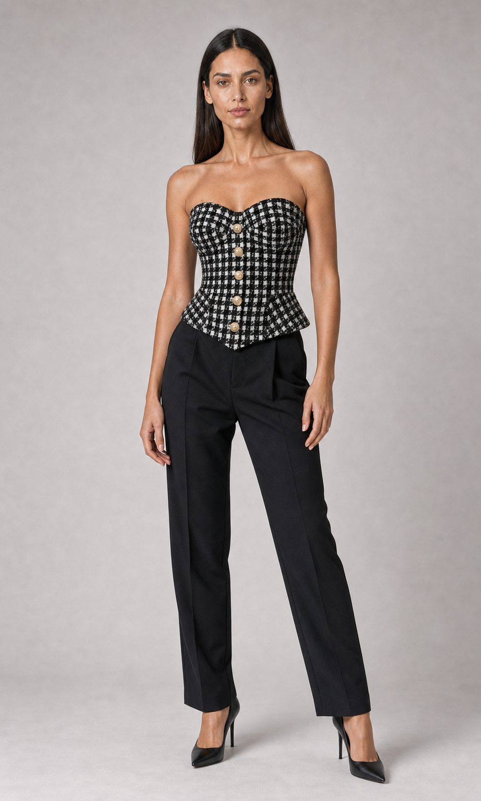 Corset Delphine corpo inteiro
